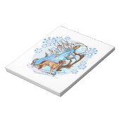 Winterwandern Notizblock (Rotiert)