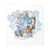 Winterwandern Notizblock (Vorderseite)