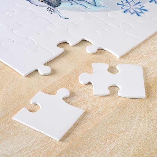 Winterwandern Puzzle (Seite)