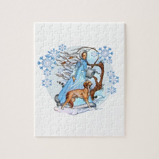 Winterwandern Puzzle (Vertikal)