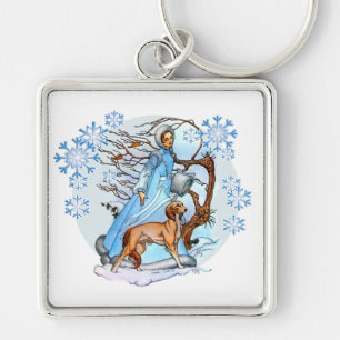 Winterwandern Schlüsselanhänger