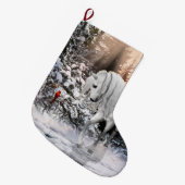 Winterwanderpferd 2024 großer weihnachtsstrumpf (Vorderansicht (hängend))