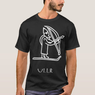 Winterwanderrasse Zeichnend Schneemobil Winter T-Shirt