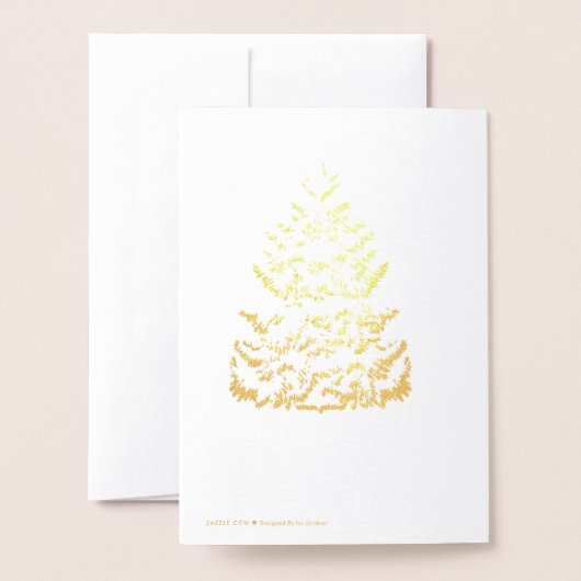 Winterwanderung Folienkarte (Rückseite mit Umschlag)