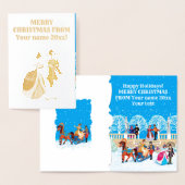 Winterwanderung Folienkarte (Anzeige)