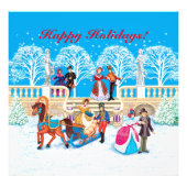 Winterwanderung Fotodruck (Vorne)