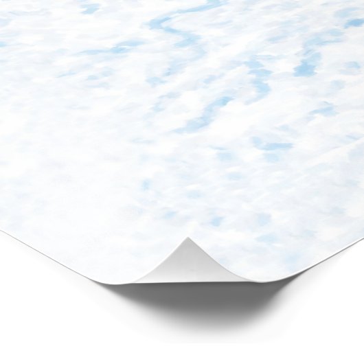 Winterwanderung Fotodruck (Ecke)