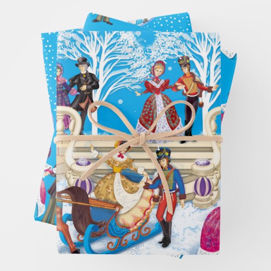 Winterwanderung Geschenkpapier Set (Beispiel)