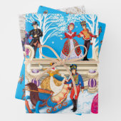 Winterwanderung Geschenkpapier Set (Beispiel)