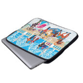 Winterwanderung Laptopschutzhülle (Vorne Knopf)