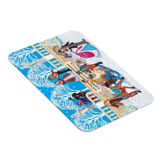 Winterwanderung Magnet (Rechte Seite)