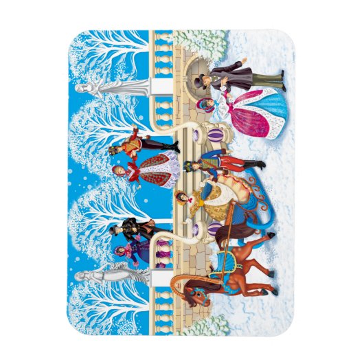 Winterwanderung Magnet (Vertikal)