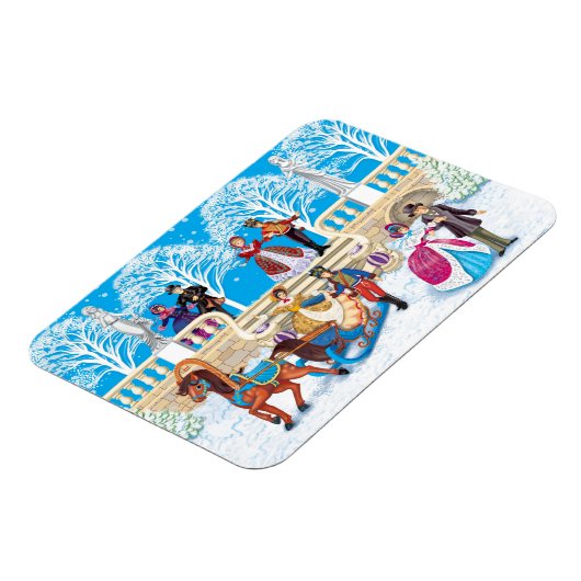 Winterwanderung Magnet (Linke Seite)