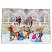 Winterwanderung Meine Damen und Herren Große Geschenktüte (Rückseite)