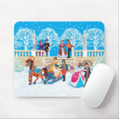 Winterwanderung Mousepad (Mit Mouse)