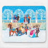 Winterwanderung Mousepad (Vorne)