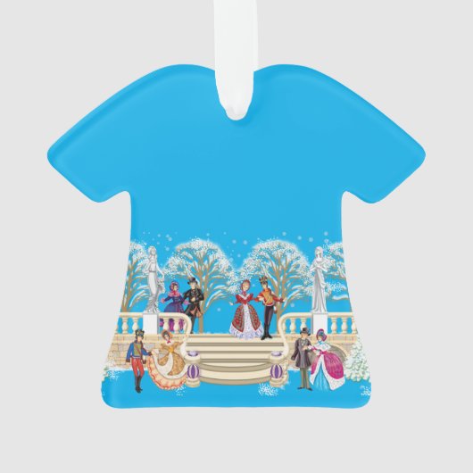 Winterwanderung Ornament (Rückseite)