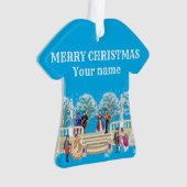 Winterwanderung Ornament (Vorderseite)