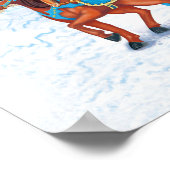 Winterwanderung Poster (Ecke)