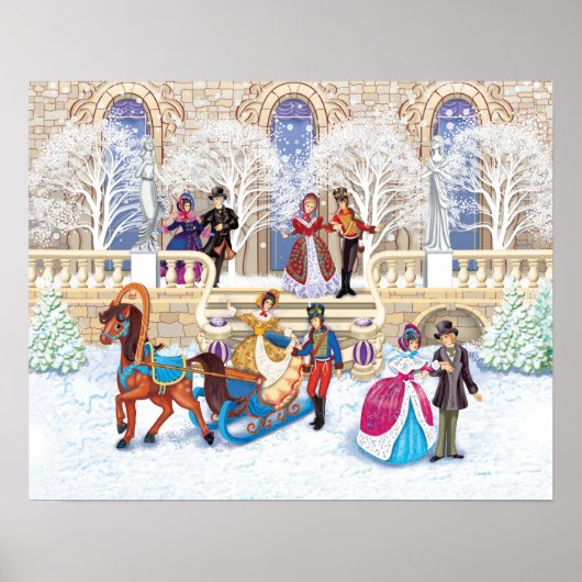 Winterwanderung Poster (Vorne)