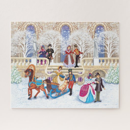 Winterwanderung Puzzle (Horizontal)
