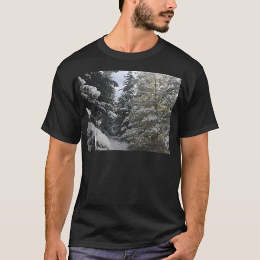 Winterwanderungen T-Shirt (Vorderseite)