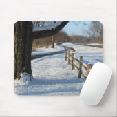 Winterwanderweg & Foto Mousepad (Mit Mouse)