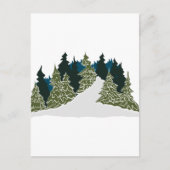 Winterwanderweg Postkarte (Vorderseite)