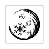 WinterWappen Gummistempel (Prägung)
