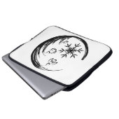 WinterWappen Laptopschutzhülle (Vorne Knopf)