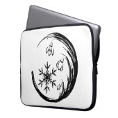 WinterWappen Laptopschutzhülle (Vorderseite Links)