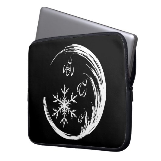 WinterWappen Laptopschutzhülle (Vorderseite Links)