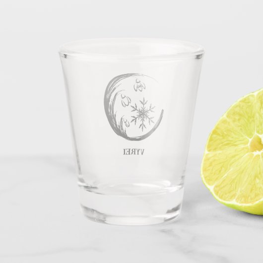 WinterWappen Schnapsglas (Rückseite)