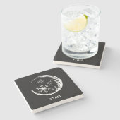 WinterWappen Steinuntersetzer (Seitenansicht)