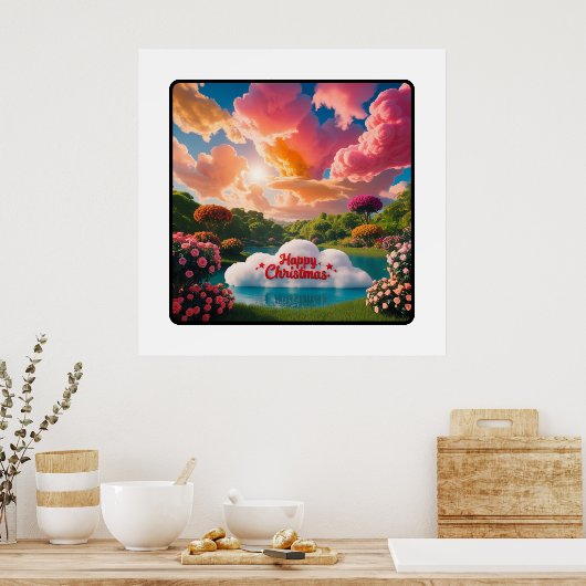 Winterwärme: Gemütliche Weihnachtsessentials Poster (Küche)