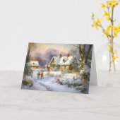 Winterwärme in der Hütte Karte (Gelbe Blume)