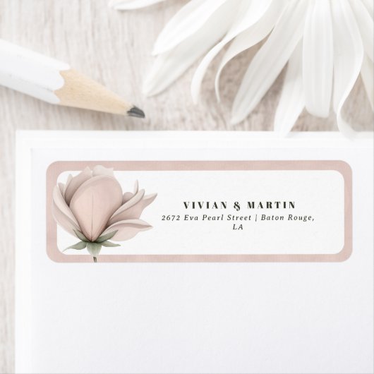 Winterwärme Single Big Floral Rücksendeadresse (Insitu)