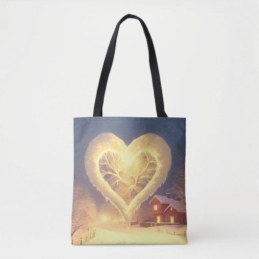 Winterwärmendes Glühen Tasche (Vorderseite)