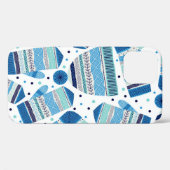 Winterwear: Gemütliches nahtloses Muster. Case-Mate iPhone Hülle (Rückseite (Horizontal))