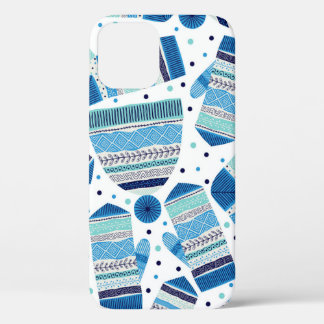 Winterwear: Gemütliches nahtloses Muster. Case-Mate iPhone Hülle
