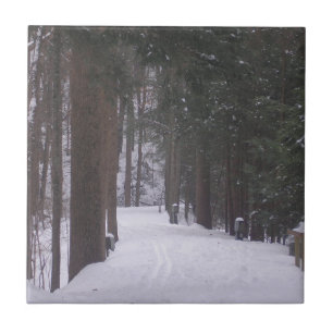 "Winterweg" Fliese
