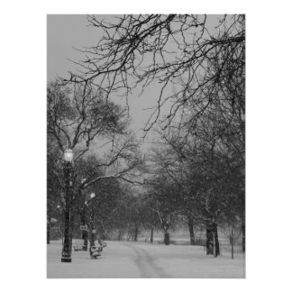 Winterweg Poster