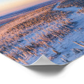 Winterweg Poster (Ecke)