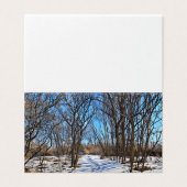 Winterweg - Text (Außenseite Aufgefaltet)