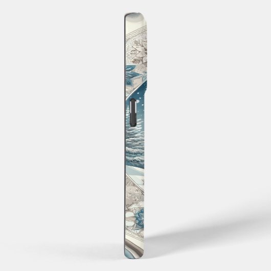 Winterweihnachtsbaum Case-Mate iPhone Hülle (Rückseite / Rechts)