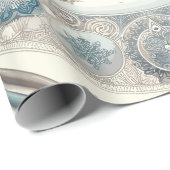 Winterweihnachtsbaum Geschenkpapier (Rolleneckpunkt)