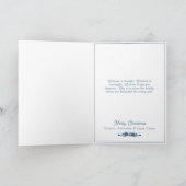 Winterweihnachtsdorf Karte (Innenseite)