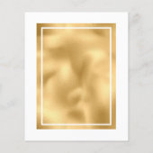 Winterweihnachtsfeier Poinsettia Goldene Hochzeit (Rückseite)