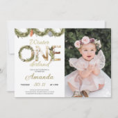 Winterweihnachtsfest am Sonntag Einladung (Vorderseite)