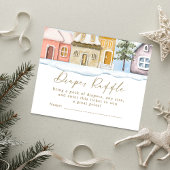 Winterweihnachtsfest Es braucht eine Village Baby Begleitkarte